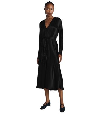  Meryl Satin Midi Dress