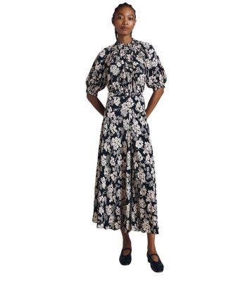 Dolly Printed Floral Midi Dress