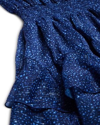 Girls' Paisley Flutter Chiffon Mini Dress, Little Kid, Big Kid - Exclusive