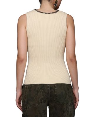 Embellished Tank Top