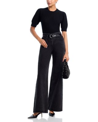 The Ladder Cashmere Pointelle Sweater 