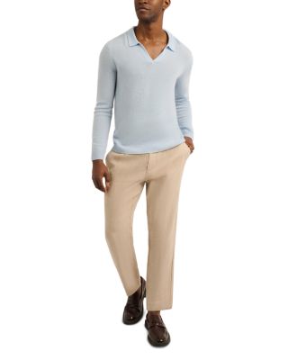 Featherweight Cashmere Polo Sweater