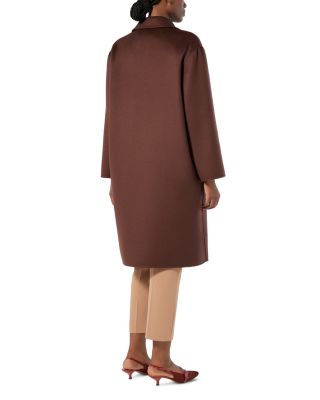 Wool Double Breasted Coat