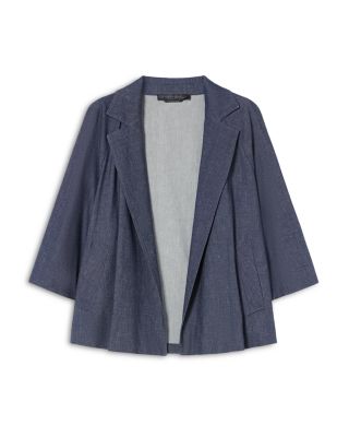 Denim Effect Blazer