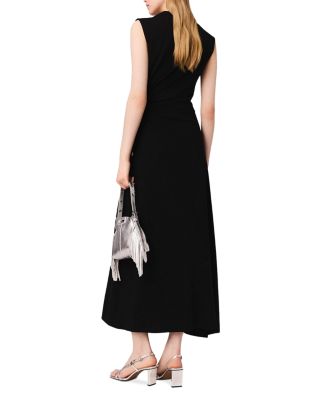 Cutout Waist Maxi Dress