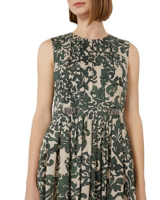 Venice Kaki Cotton Dress