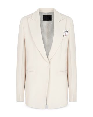 Enver Satin Blazer