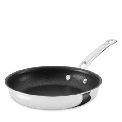 ProBond Luxe 8.5&amp;quot; Professional Clad Stainless Steel Skillet with TITUM Nonstick