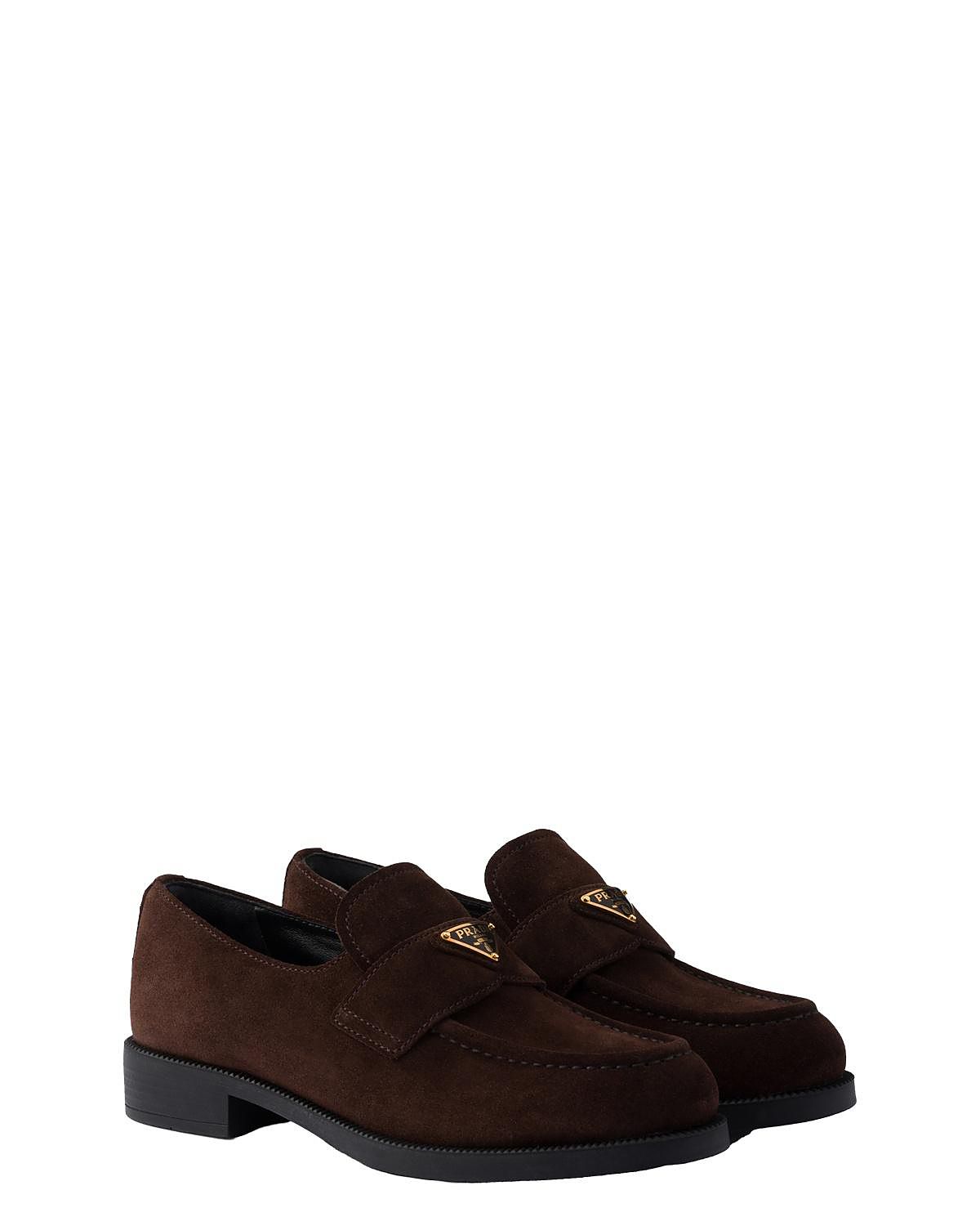 Prada Women's Suede Loafers