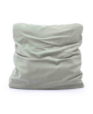 Tipsy Upcycled Chenille 24 x 24 inch Square Floppy Pillow