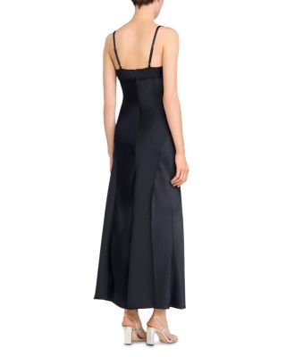 Fluid Satin Maxi Slip Dress