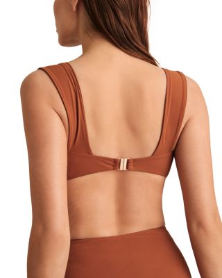 Hallie Twist Front Bikini Top