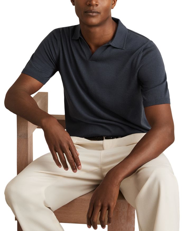 Dutchie Regular Fit Knit Merino Wool Polo