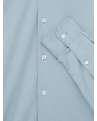 Duke Slim Fit Soft Jersey Button Front Shirt  