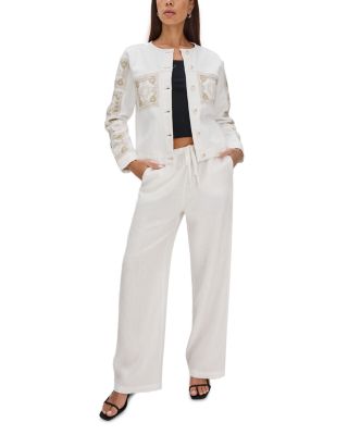 Lido Floral Denim Jacket