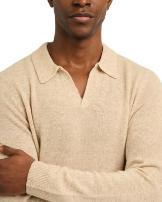 Featherweight Cashmere Polo Sweater