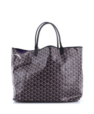 Pre-Owned Goyard - GM Saint Louis Tote Claire Voie Coated Canvas