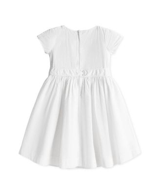 Heirloom Girls' Organic Tulip Sleeve Swiss Dot Party Dress - Little Kid, Big Kid