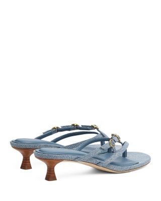 Women's Sammie Buckle Kitten Heel Sandals