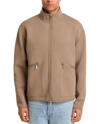 Polished Scuba Zip Jacket