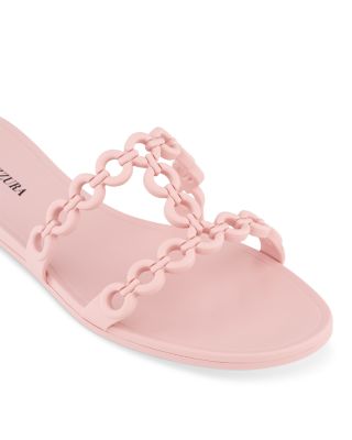 Women's Infinity Chain Jelly Sandals