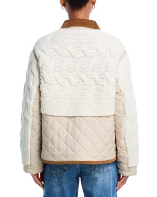 Ivy Mixed Media Jacket - Exclusive