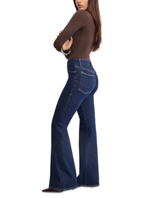 Good Legs Flare Jeans in Indigo 983