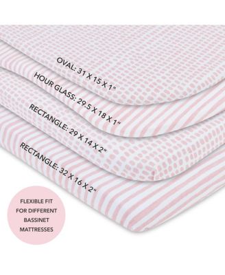 Unisex Waterproof Bassinet Sheet Set - Baby