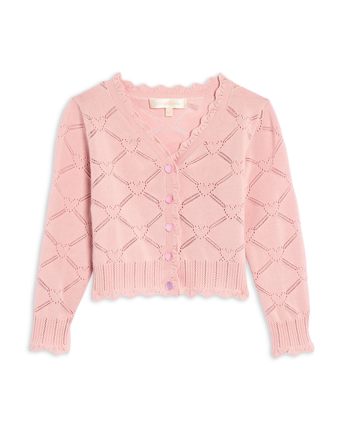 LoveShackFancy Girls' Barlene Cardigan - Big Kid