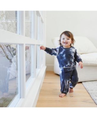  Unisex Hacci Loungewear Set in Tie Dye - Baby