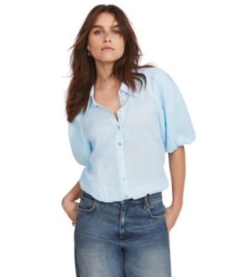  Women's Puff Sleeve Shirt