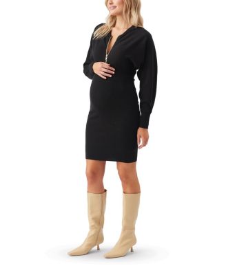 Zip Knit Nursing Dress