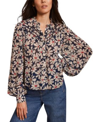 Mint Velvet - Women's Floral Print Top