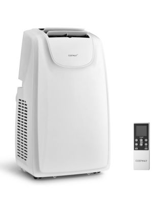  11,500 BTU Dual Hose Portable Air Conditioner 3-in-1 AC Unit with Remote Control