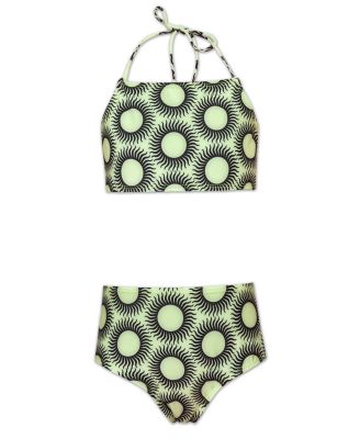 Mola Mola - Girls' Eclipse Reese Swimwear Bikini Top and Bottom- Little Kid, Big Kid