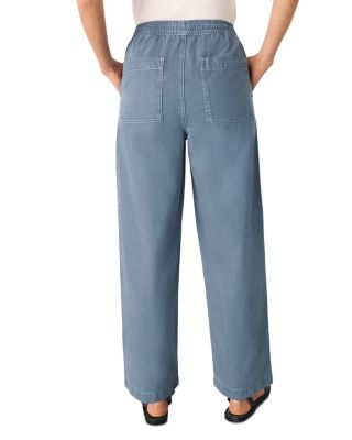 Contrast Stitch Pants