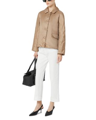 Collared Quilted Jacket