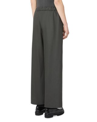 Floria Wool Stretch Flannel Pants