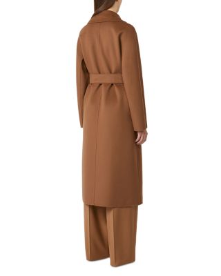 コート MAX MARA STUDIO 'Cles' coat Brown Max Mara Studio Cles Robe Coat | Bloomingdale's