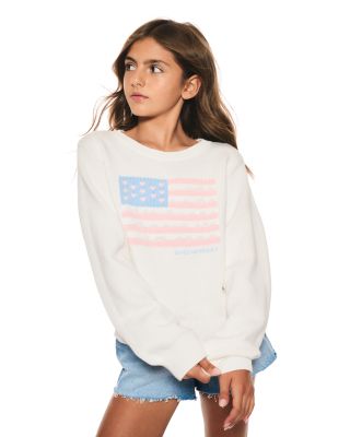 Girls' Viennetta Flag Sweater - Big Kid 