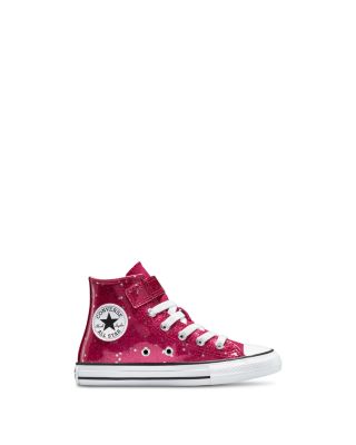 Girls' Chuck Taylor All Star Glitter Easy On Sport Sneakers - Toddler, Little Kid