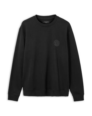 Relaxed Fit Waved Crewneck Sweatshirt
