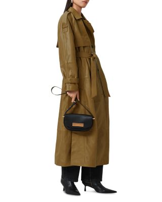 Reed Leather Trench Coat