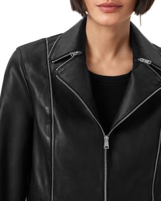 Landers Leather Biker Jacket