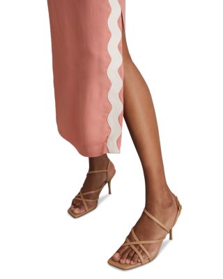 Asher Wave Craft Midi Dress