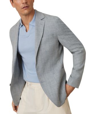 Aphrodite Regular Fit Textured Jersey Knit Blazer