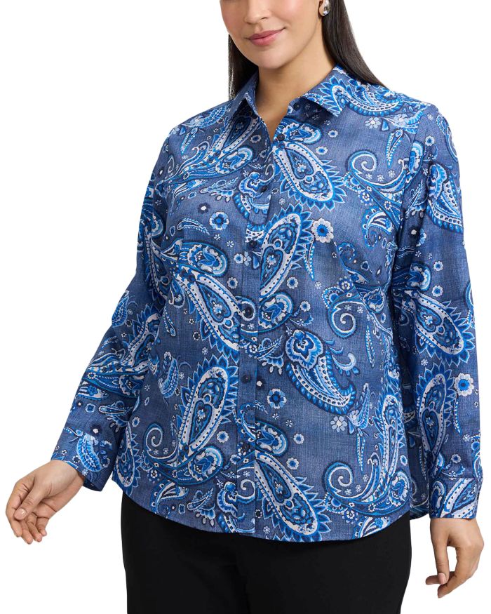 Hampton Paisley Print Shirt