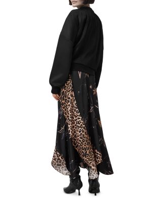 Arleen Ruched Maxi Skirt