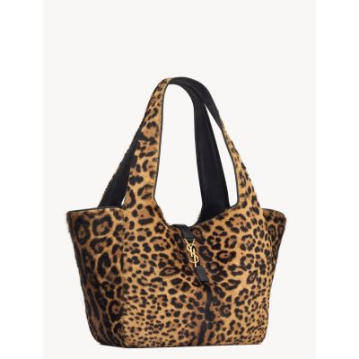 Le 5 Ã 7 Bea Pony Hair Shoulder Tote Bag 