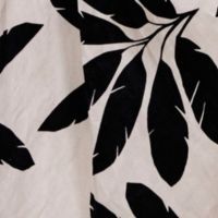  Women's Neutral Palm Print Top